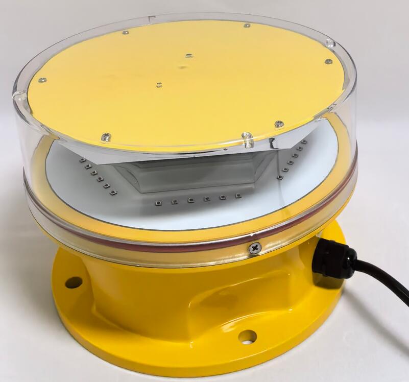 Tower aircraft warning lights