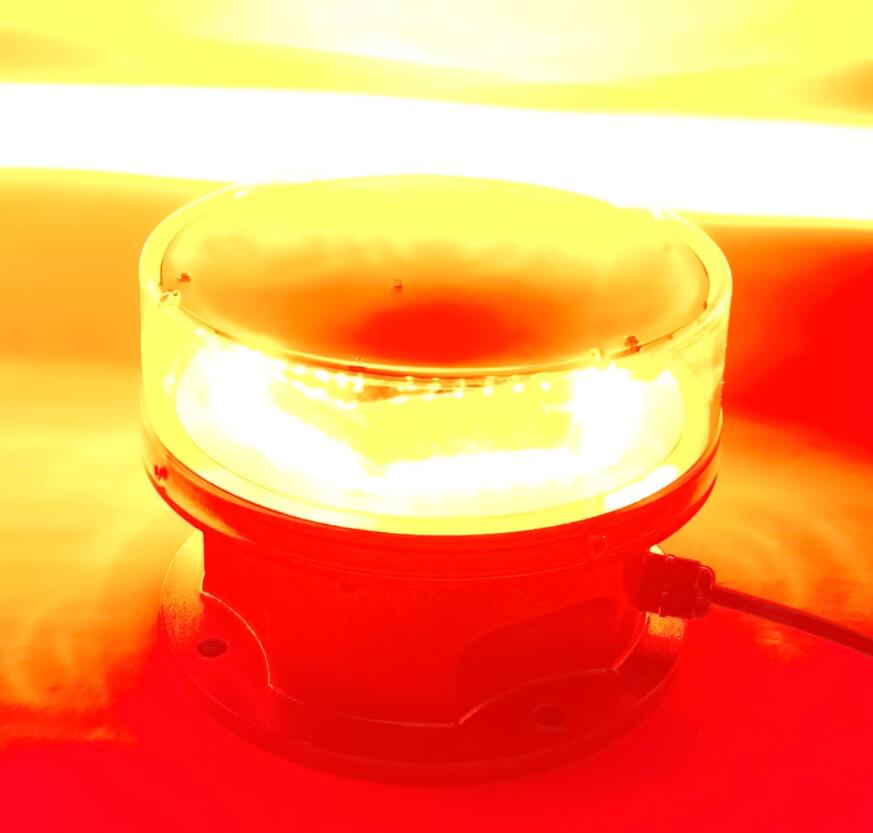 faa red obstruction lights